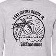 thumbnail image 4 of Inktastic Summer Vacation Mode Fort Myers Beach Florida Long Sleeve Youth T-Shirt, 4 of 5