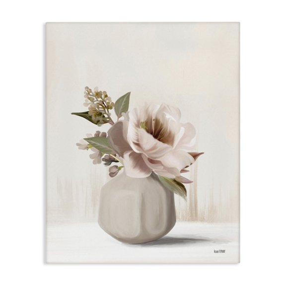 Stupell Industries Shabby Chic Chic Bouquet in Vase Canvas Art, 16 x 20, by House Fenway