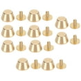 thumbnail image 2 of 10Pcs Feet Nailhead Purse Handbag Luggage Flat Stud Rivet 12mm Brass Material Leather Craft, 2 of 11