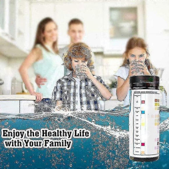 Mimigo 100pcs 14-in-1 Drinking Water Test Kit Water Quality Test For Well And Tap Water