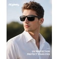 thumbnail image 2 of Gafas de Sol Reglaaly J14-Negro + Azul Hielo Polarizadas UV400, 2 of 8