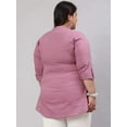 thumbnail image 3 of Plus Size Tunic Tops | Plus Size Clothing | Plus Size Indianwear | Cotton Kurta for Women | Kurti for Women | Plus Size Cotton Kurta, 3 of 4
