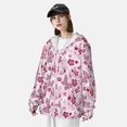 thumbnail image 3 of Balery Flower Butterfly Sudadera ligera de manga larga con capucha y protección solar UPF 50+ para hombre y mujer, ideal para pesca y running-X-Large, 3 of 7