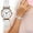 A, variant on Hearth & Gear Fashionable Ladies' Watch Gorgeous And Compact Ladies' Watch Casual And Style Elegant Ladies' Watch Pack of Men's Wrist Watch Wind up Wrist Watch for Women Light up Watch 34mm Watch Mens