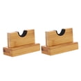 thumbnail image 4 of FESTFENDS Baseball Lovers 1 Pair Bamboo Bat Hangers for Home Use and Display Purposes, 4 of 8