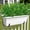 Purple, variant on Votnto Artificial Milan Grass Bundle, Fake Greenery Plant Stem with Colorful Flowers for Indoor Outdoor Home Garden Window Box Arrangement Decor 13.39IN