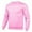 Pink, variant on Bcfgryg Men Pullover Crewneck Sweatshirts Slim Fit Long Sleeve Fall Outwear Tops Solid Color Sweatshirt,Beige L