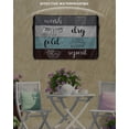 thumbnail image 6 of Outdoor TV Cover 30 to 32 Inch Weatherproof, Laundry Room Quote Waterproof TV Screen Protector for Outside Decor with Zipper and Pocket 30"L x 19"H&nbsp; , Blue White Wood Texture, 6 of 7