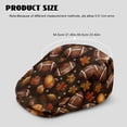 thumbnail image 4 of Chririnla Autumn Mens Flat Beret Cap Featuring Rugby Pumpkin Pattern, Lightweight Polyester Retro Hat for Men and Women, Summer Driving Daily Wear, 4 of 4