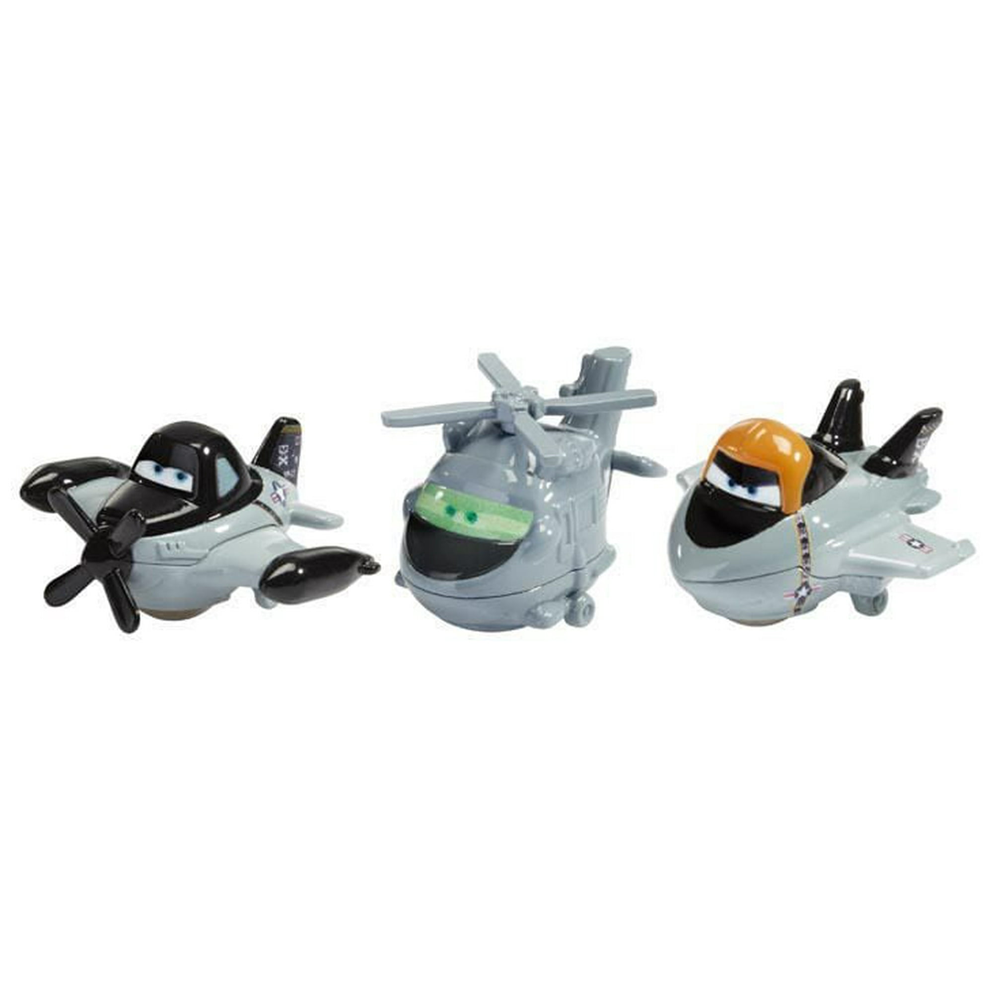 Disney Planes ミニカー3点セット Disney Planes Micro Drifters Bravo, Hector, and Supercharged Dusty