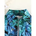 thumbnail image 4 of Bagilaanoe 2pcs Toddler Baby Boy Shorts Set Short Sleeve Print Shirt Tops + Shorts 9M 12M 18M 24M 3T 4T Kids Casual Summer Clothes, 4 of 7