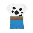 thumbnail image 2 of Disney Pixar Toy Story Woody Costume Juniors T-Shirt (Large), 2 of 3