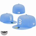 thumbnail image 1 of Men's New Era Royal Brooklyn Dodgers Cooperstown Collection Wool 59FIFTY Fitted Hat, 1 of 2