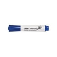 BIC Great Erase Grip Chisel Tip Dry Erase Marker, Blue, Dozen