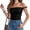 Black, variant on Womens Off The Shoulder Top Sleeveless Slim Fit Stretchy Tank Top Y2k Casual T Shirts