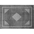 thumbnail image 1 of Ahgly Company Indoor Rectangle Medallion Gray Traditional Area Rugs, 8' x 10', 1 of 1