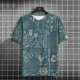 thumbnail image 3 of Camiseta con estampado náutico para hombre, camisetas de manga corta con patrón de brújula, ropa informal de verano para hombre, camisetas de moda para uso diario, 3 of 5