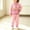 Pink, variant on Amidoa Girls 2 Piece Outfits Fall Winter Clothes Fleece Long Sleeve Top and Jogger Pants Kids Clothing Sets Pink Size 0-1 Years