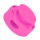 thumbnail image 2 of Funda de silicona para altavoz, funda protectora que ahorra espacio con soporte de ventosa para altavoces Dot 2, color rosa, 2 of 14