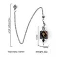 thumbnail image 4 of Cho Ku Rei Pendulum Crystal Quartz Runes Chakra Gemstone Pendant Wicca Healing, 4 of 9