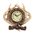 thumbnail image 3 of 2x Reloj De De Escritorio De Resta De Ciervo De Resina De Vintage Reloj De Batería, 3 of 9