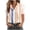 Orange#8, variant on Tnhcen Women's Summer Button Down Shirt, Casual Loose Fit Short Sleeve Printed Blouse, Stretchy 4-Way Stretch Top Basic Tee for Women S-2XL