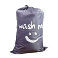 thumbnail image 2 of Nylon Laun Bag Heavy Duty Large Excellent for Laundromat Dorms Darkgray, 2 of 5