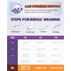 thumbnail image 2 of Plantillas QBK Soporte Arco Fascitis Plantar Gel Impacto para Hombres y Mujeres XL, 2 of 6