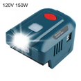 thumbnail image 1 of 110V Power Inverter 150/200W Portable 18V Lithium Battery Usb Charger Adapter Blue B, 1 of 8