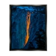 thumbnail image 2 of Stupell Industries Lava Flowing Snowy Mountain Side Rock Cliffs Photograph Luster Gray Floating Framed Canvas Print Wall Art, Design by Steve Smith, 2 of 5