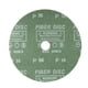 thumbnail image 3 of Discos de resina de óxido de 36 granos Uxcell con agujero central, discos de lijado y pulido de aluminio marrón, 5 piezas, 3 of 4