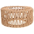 thumbnail image 1 of SHISUYAN Straw Rope Woven Lampshade Grass Rope Rustic Ceiling Lamp Cover for Replacement Size S, 1 of 8