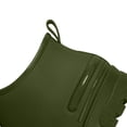 thumbnail image 6 of Women Fashion Low Ankle Slip on Rain Boots Waterproof Anti-Slip Deep Lug Sole Short Wellies Lightweight Footwear for Rainy Commute, Garden Yard Work Green 9.5(43), 6 of 6