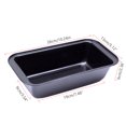 thumbnail image 4 of Non Stick Cake Making Dish Mould Toast Baking Tray Mold Bread Bakeware Pan Pastry Box Steel Craft DIY Kitchen, 4 of 5