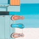 thumbnail image 4 of Zapatillas Colgante de Madera Letrero y Placa Decorativos de Playa Mini Decoración Decoración del Hogar Decoración del Hogar de Verano, 4 of 5