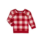 Garanimals Baby and Toddler Girls Velour Top with Long Sleeves, Sizes 12 Months-5T