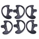 thumbnail image 1 of 3 Pares Tapones Suave del Oído de Silicón(S + ) , Accesorios para Radio Bidireccional, 1 of 9