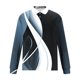 thumbnail image 4 of Blusa y camisa de manga larga con cuello vuelto para hombre, jersey de solapa de manga corta, top deportivo de manga corta con solapa, blusa de poliéster para hombre, 4 of 4