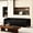 Black, variant on Ivory White Boucle Sofa with Nubby Tweed Texture | Sinuous Spring Seat for Durability | Natural Oak Legs with Wood Textures