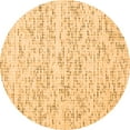 thumbnail image 1 of Ahgly Company Indoor Round Solid Orange Modern Area Rugs, 6' Round, 1 of 1