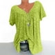 thumbnail image 1 of Puntoco 2024, tops a la moda de verano para mujer, blusas de talla grande de manga corta con cuello en V, blusas estampadas, jersey, blusas de manga corta, 1 of 8