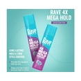 thumbnail image 2 of Rave 4X Mega Aerosol Hairspray, Unscented 11 oz (Pack of 2), 2 of 4