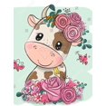 thumbnail image 1 of 5D DIY Diamond Painting flowers animals unicorn tiger lion rabbit Full Square&Round mosaic embroidery Cross stitch home decorRound Drill 15x20 Gao Jinjia LED, 1 of 2