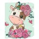 thumbnail image 1 of 5D DIY Diamond Painting flowers animals unicorn tiger lion rabbit Full Square&Round mosaic embroidery Cross stitch home decorSquare Drill 15X20 Gao Jinjia LED, 1 of 2