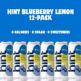 thumbnail image 4 of Hint Canned Water, Blueberry Lemon-Purified Flavored Water with Zero Calories, Natural Flavors, and Sugar Free - 12 Fl Oz Cans (Pack of 12), 4 of 6