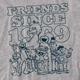 thumbnail image 2 of Sesame Street T-Shirt Friends Since Unisex Graphic Tee For Men & Women, 2 of 7