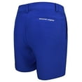 thumbnail image 2 of Snake Eyes Golf Ladies Stretch Woven Shorts Blue Small, 2 of 3
