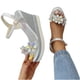 thumbnail image 4 of Zapatos informales con punta abierta para mujer, sandalias cómodas con plataforma y diamantes de imitación, zapatos Wmkox8yii  shjk7964, 4 of 7