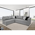 thumbnail image 2 of Sala esquinera EL BAZAR STORE Modelo Tempo 215 x 255 cm Gris plata Moderna en esquina, 2 of 5