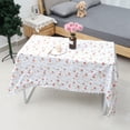 thumbnail image 4 of Nappe en Polyester Imperméable Anti-Huile pour Table à Manger Cuisine Protecteur Fête Orange, 4 of 8